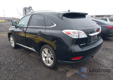 2010 Lexus Rx 450H z USA, uszkodzony, nr VIN JTJBC1BA3A2008964
